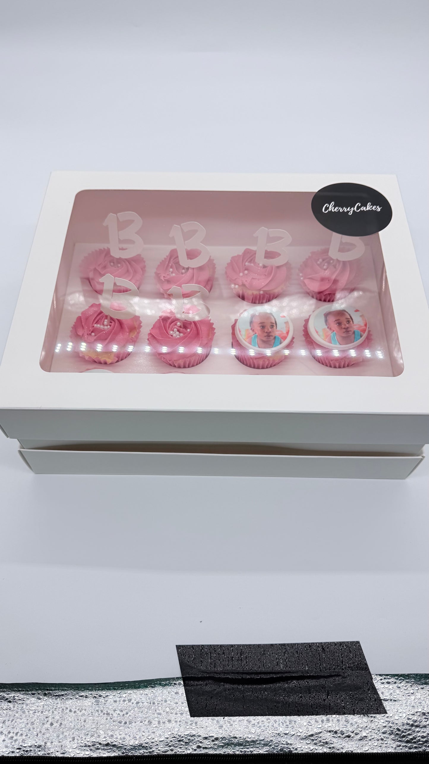 Two-Tiered Heart Celebration Cake