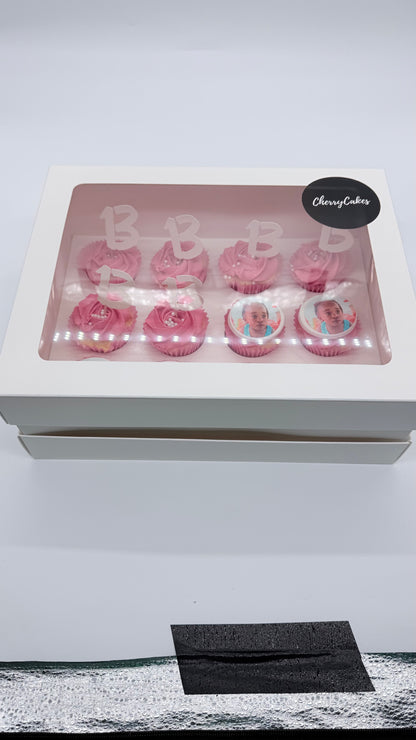 Two-Tiered Heart Celebration Cake