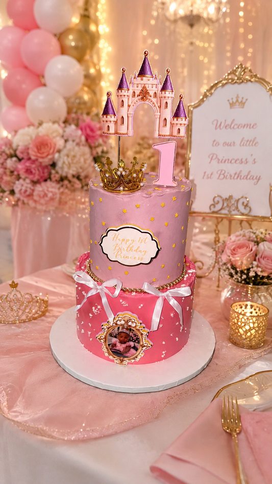 Two-Tier - Princess Celebration Cake