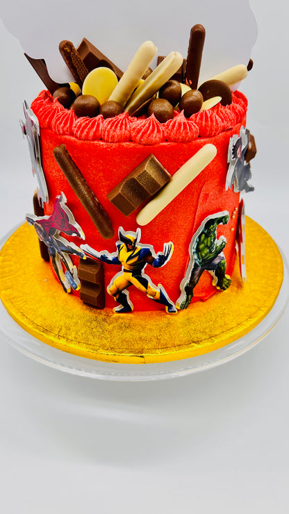 7” Marvel Cake Set