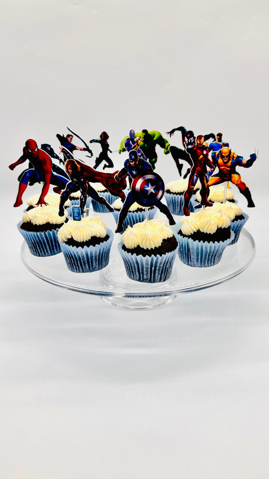 7” Marvel Cake Set