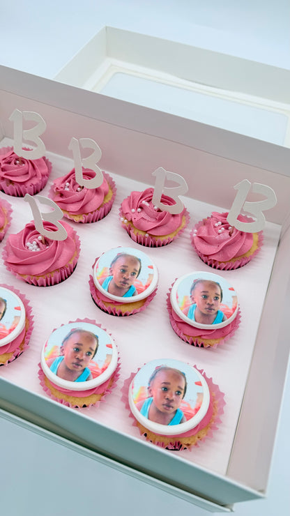 Two-Tiered Heart Celebration Cake